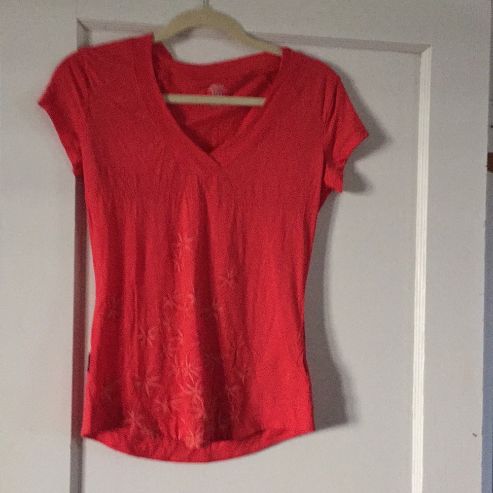 100% merino wool icebreaker v-neck t-shirt